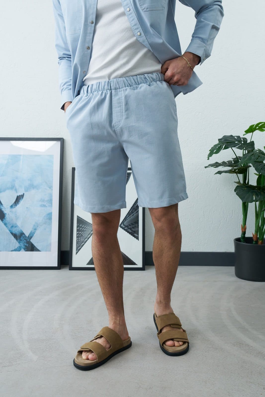 Short en lin - 02