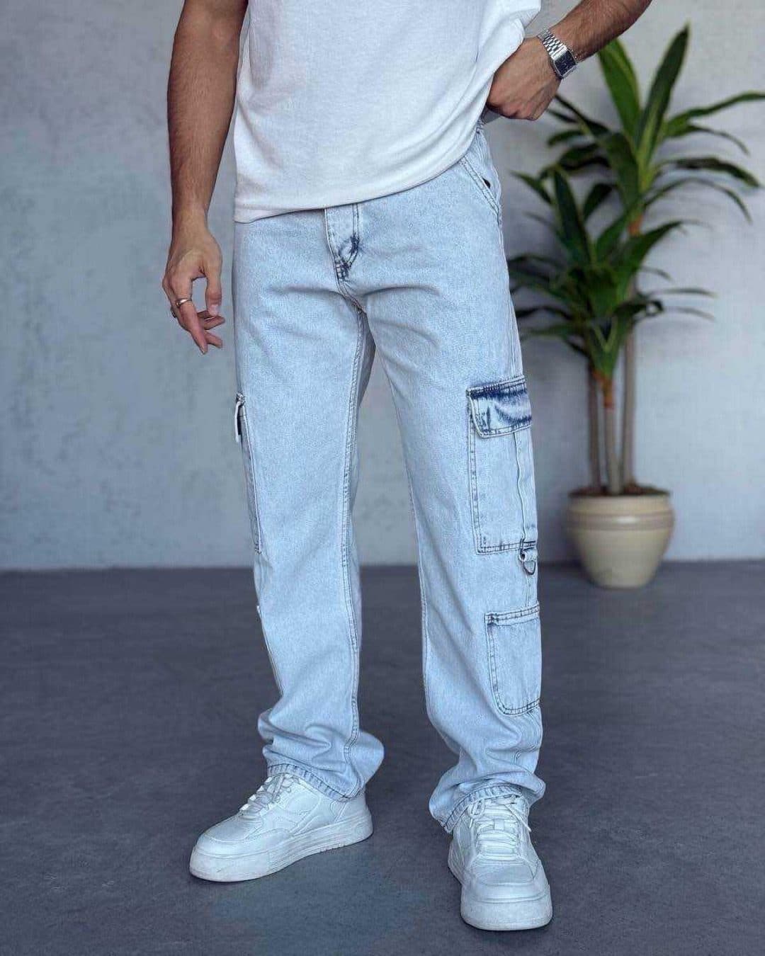 Cargo baggy jeans