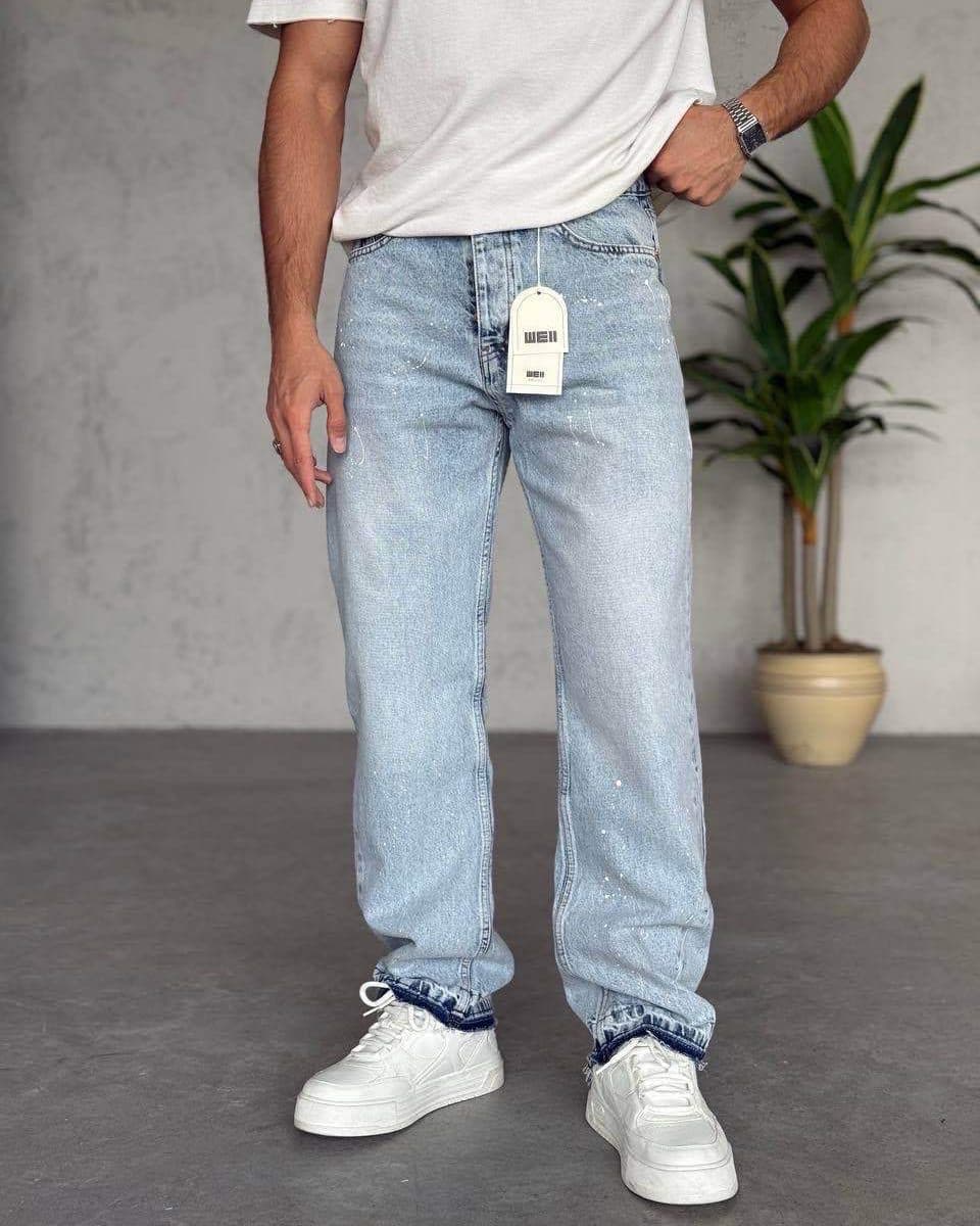 Baggy jeans flared